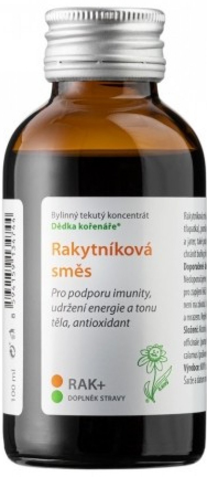 Novy Dědek Kořenář Rakytníková směs 100 ml 